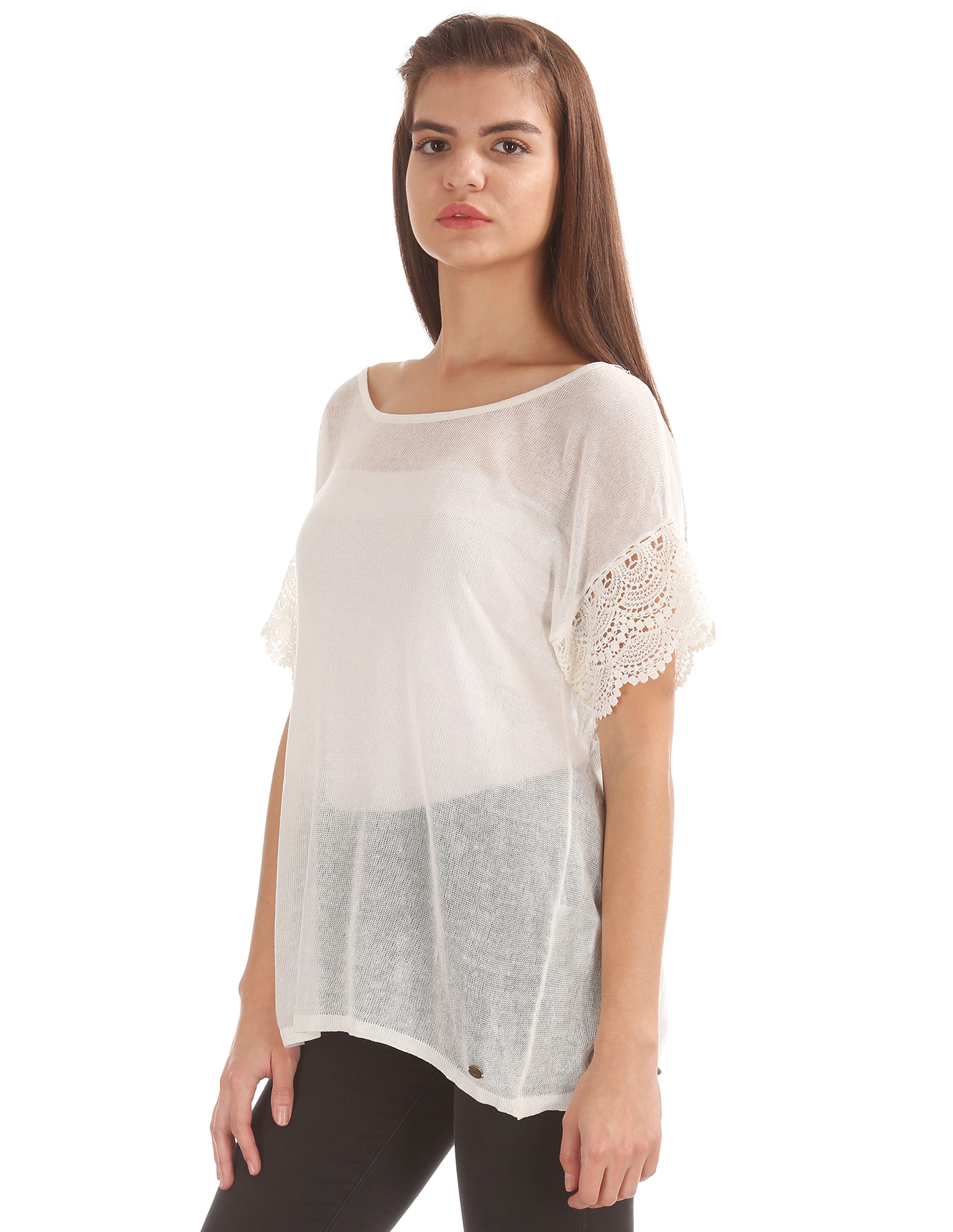U.S. Polo Assn. Women Casual Wear Solid Top